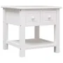 Mesa auxiliar madera de Paulownia blanco 40x40x40 cm de vidaXL, Mesas auxiliares - Ref: Foro24-284070, Precio: 53,26 €, Descu...