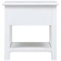 Mesa auxiliar madera de Paulownia blanco 40x40x40 cm de vidaXL, Mesas auxiliares - Ref: Foro24-284070, Precio: 53,26 €, Descu...