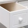 Mesa auxiliar madera de Paulownia blanco 40x40x40 cm de vidaXL, Mesas auxiliares - Ref: Foro24-284070, Precio: 53,26 €, Descu...