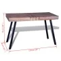 Mesita de madera de teca reciclada de vidaXL, Mesas auxiliares - Ref: Foro24-241707, Precio: 178,66 €, Descuento: %