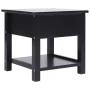 Black Paulownia wood side table 40x40x40 cm by vidaXL, Side tables - Ref: Foro24-284071, Price: 39,43 €, Discount: %