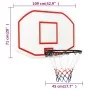 Tablero de baloncesto polietileno blanco 109x71x3 cm de vidaXL, Tableros de baloncesto - Ref: Foro24-93662, Precio: 106,50 €,...