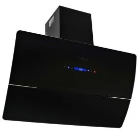 Schwarze Wand-Dunstabzugshaube aus Edelstahl 756 m³/h 90 cm von vidaXL, Extraktoren - Ref: Foro24-50705, Preis: 352,28 €, Rab...