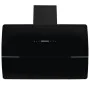 Campana extractora de pared acero inox negra 756 m³/h 90 cm de vidaXL, Extractores - Ref: Foro24-50705, Precio: 352,28 €, Des...