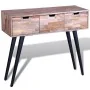 Console table with 3 drawers made of recycled teak wood by vidaXL, Side tables - Ref: Foro24-241709, Price: 115,05 €, Discoun...