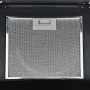 Campana extractora de pared acero inox negra 756 m³/h 90 cm de vidaXL, Extractores - Ref: Foro24-50705, Precio: 352,28 €, Des...