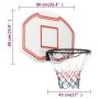 Tablero de baloncesto polietileno blanco 90x60x2 cm de vidaXL, Tableros de baloncesto - Ref: Foro24-93663, Precio: 59,97 €, D...