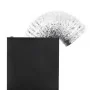 Campana extractora de pared acero inox negra 756 m³/h 90 cm de vidaXL, Extractores - Ref: Foro24-50705, Precio: 352,28 €, Des...