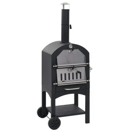 Horno de pizza exterior carbón de arcilla refractaria de vidaXL, Aparatos para hacer pizza - Ref: Foro24-44279, Precio: 231,7...