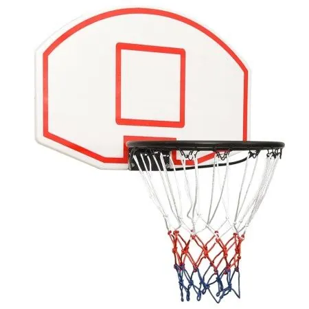 Tablero de baloncesto polietileno blanco 71x45x2 cm de vidaXL, Tableros de baloncesto - Ref: Foro24-93664, Precio: 62,25 €, D...
