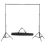 Sistema de soporte de fondo telescópico 155-300 cm de vidaXL, Montajes de estudio - Ref: Foro24-190001, Precio: 38,97 €, Desc...