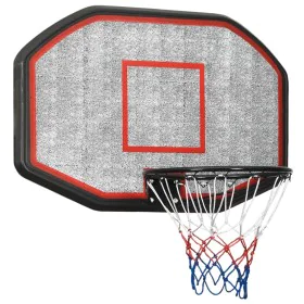 Tablero de baloncesto polietileno negro 109x71x3 cm de vidaXL, Tableros de baloncesto - Ref: Foro24-93665, Precio: 108,75 €, ...