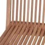 Sillas de jardín plegables 4 unidades madera maciza de teca de vidaXL, Sillas de jardín - Ref: Foro24-43040, Precio: 222,56 €...