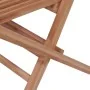 Sillas de jardín plegables 4 unidades madera maciza de teca de vidaXL, Sillas de jardín - Ref: Foro24-43040, Precio: 222,56 €...