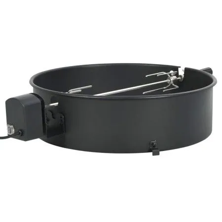 Kit de anillo asador de barbacoa negro 57 cm de vidaXL, Planchas y parrillas eléctricas - Ref: Foro24-44290, Precio: 111,97 €...