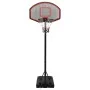 Canasta de baloncesto polietileno negro 237-307 cm de vidaXL, Canastas de baloncesto - Ref: Foro24-93653, Precio: 159,54 €, D...