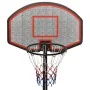 Canasta de baloncesto polietileno negro 237-307 cm de vidaXL, Canastas de baloncesto - Ref: Foro24-93653, Precio: 159,54 €, D...
