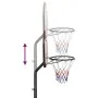 Canasta de baloncesto polietileno negro 237-307 cm de vidaXL, Canastas de baloncesto - Ref: Foro24-93653, Precio: 159,54 €, D...
