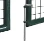 Puerta De Malla De Jardín Verja De Pared 289x75cm/306x125cm de vidaXL, Puertas de jardín - Ref: Foro24-140921, Precio: 256,48...