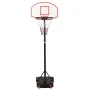 Canasta de baloncesto polietileno blanco 216-250 cm de vidaXL, Canastas de baloncesto - Ref: Foro24-93655, Precio: 92,81 €, D...