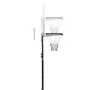 Canasta de baloncesto polietileno blanco 216-250 cm de vidaXL, Canastas de baloncesto - Ref: Foro24-93655, Precio: 92,81 €, D...
