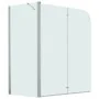 Mampara de ducha plegable ESG 120x68x130 cm de vidaXL, Puertas de ducha - Ref: Foro24-144676, Precio: 232,19 €, Descuento: %