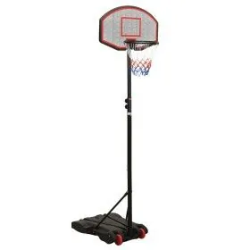 Canasta de baloncesto polietileno negro 216-250 cm de vidaXL, Canastas de baloncesto - Ref: Foro24-93656, Precio: 101,46 €, D...