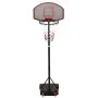 Canasta de baloncesto polietileno negro 216-250 cm de vidaXL, Canastas de baloncesto - Ref: Foro24-93656, Precio: 101,46 €, D...