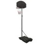 Canasta de baloncesto polietileno negro 216-250 cm de vidaXL, Canastas de baloncesto - Ref: Foro24-93656, Precio: 101,46 €, D...
