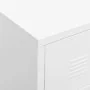 Mueble de TV industrial metal blanco 105x35x42 cm de vidaXL, Muebles TV - Ref: Foro24-339619, Precio: 75,58 €, Descuento: %