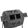 Contenedor de compostaje de jardín negro 73x64x95 cm 160 L de vidaXL, Compostadores - Ref: Foro24-152232, Precio: 124,09 €, D...