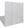 Mampara de ducha con 3 paneles plegables, 141 x 130 cm de vidaXL, Puertas de ducha - Ref: Foro24-140785, Precio: 136,85 €, De...