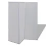 Mampara de ducha con 3 paneles plegables, 141 x 130 cm de vidaXL, Puertas de ducha - Ref: Foro24-140785, Precio: 136,85 €, De...
