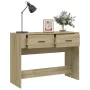 Mesa consola madera contrachapada roble Sonoma 100x39x75 cm de vidaXL, Mesas - Ref: Foro24-816779, Precio: 66,38 €, Descuento: %