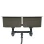 Fregadero de cocina hecho a mano acero inoxidable negro de vidaXL, Fregaderos - Ref: Foro24-145085, Precio: 178,77 €, Descuen...