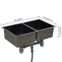 Fregadero de cocina hecho a mano acero inoxidable negro de vidaXL, Fregaderos - Ref: Foro24-145085, Precio: 178,77 €, Descuen...