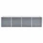 Gray galvanized steel garden bed 320x80x77 cm by vidaXL, Pots and planters - Ref: Foro24-44844, Price: 116,45 €, Discount: %