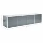 Gray galvanized steel garden bed 320x80x77 cm by vidaXL, Pots and planters - Ref: Foro24-44844, Price: 116,45 €, Discount: %
