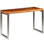 Dining table with steel legs and solid sheesham wood by vidaXL, Kitchen and dining tables - Ref: Foro24-242126, Price: 137,08...