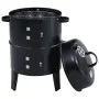 Barbacoa ahumador de carbón 3 en 1 40x80 cm de vidaXL, Barbacoas - Ref: Foro24-46613, Precio: 82,41 €, Descuento: %