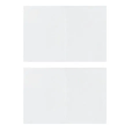 Paredes para carpa de fiestas con cremallera 2 uds PE blanco de vidaXL, Carpas y cenadores - Ref: Foro24-45114, Precio: 19,84...