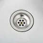 Fregadero de cocina hecho a mano acero inoxidable de vidaXL, Fregaderos - Ref: Foro24-145080, Precio: 153,89 €, Descuento: %