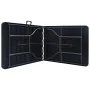 Mesa de jardín plegable imitación ratán HDPE negro 180x75x72 cm de vidaXL, Mesas de jardín - Ref: Foro24-48831, Precio: 100,7...