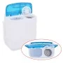 Mini lavadora con 2 tambores 5,6 kg de vidaXL, Lavadoras - Ref: Foro24-50549, Precio: 181,19 €, Descuento: %