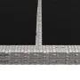 Mesa de comedor de jardín ratán sintético gris 200x150x74 cm de vidaXL, Mesas de jardín - Ref: Foro24-46130, Precio: 180,14 €...