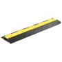 Rampas protectoras de cables 4 uds 2 canales goma 101,5 cm de vidaXL, Señales de carretera y tráfico - Ref: Foro24-142835, Pr...