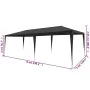 Carpa para fiestas PE gris antracita 3x6 m de vidaXL, Carpas y cenadores - Ref: Foro24-45088, Precio: 94,67 €, Descuento: %