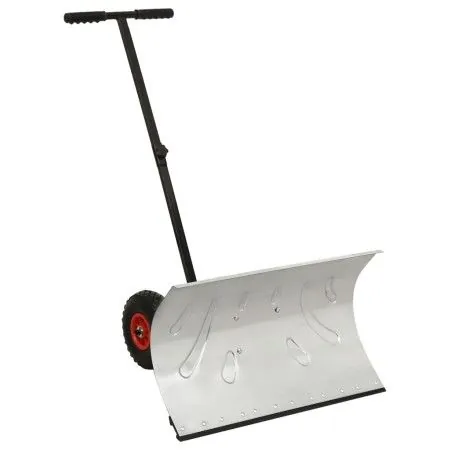 Pala de nieve manual con ruedas de vidaXL, Palas para nieve - Ref: Foro24-141304, Precio: 87,29 €, Descuento: %