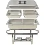 Set calentador de comida para buffet 2 piezas acero inoxidable de vidaXL, Escalfadores - Ref: Foro24-50528, Precio: 121,41 €,...