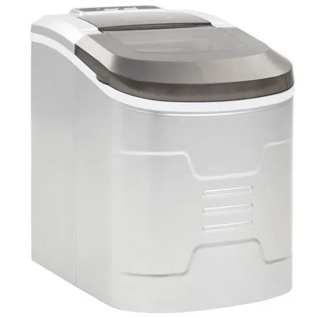 Ice cube maker 2.4 L 15 kg / 24 h silver by vidaXL, ice machines - Ref: Foro24-50757, Price: 171,22 €, Discount: %